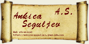 Ankica Šeguljev vizit kartica